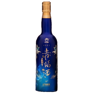 金門高粱白金龍赤焰酒 (豐聚藍) 600ml