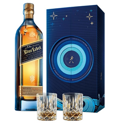 約翰走路藍牌 調和威士忌禮盒2024 1000ml